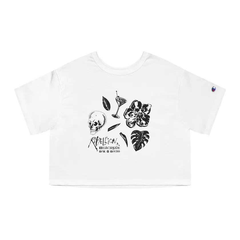 Champion Women’s Heritage Cropped T-Shirt — Rebellion merch