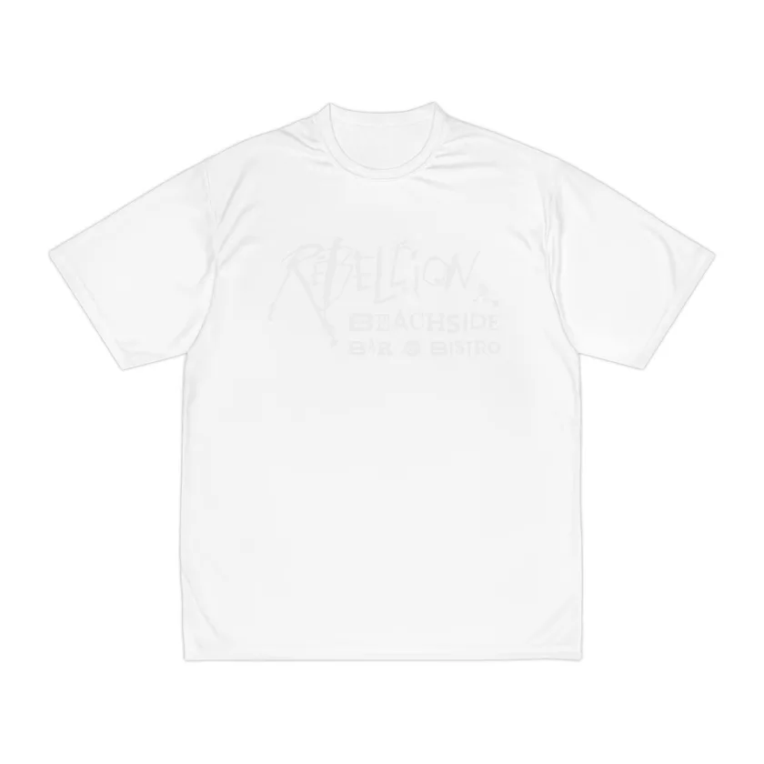 Performance T-Shirt — ‘Religion’ Graphic Athletic Tee — Rebellion merch