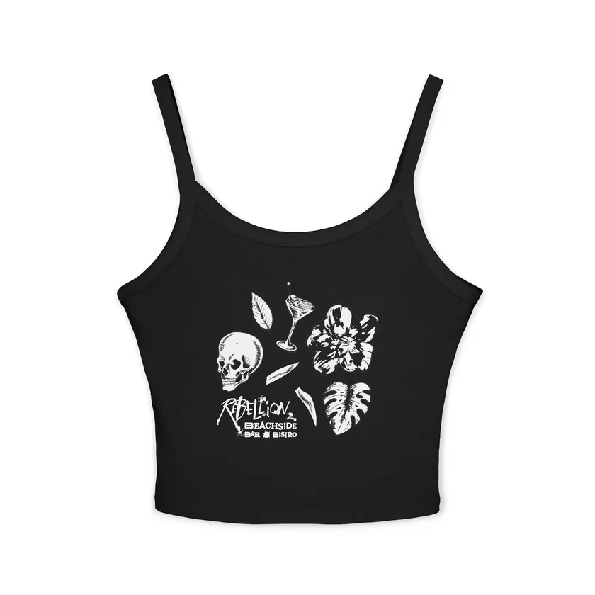 Women’s Spaghetti Strap Tank Top — Rebellion merch